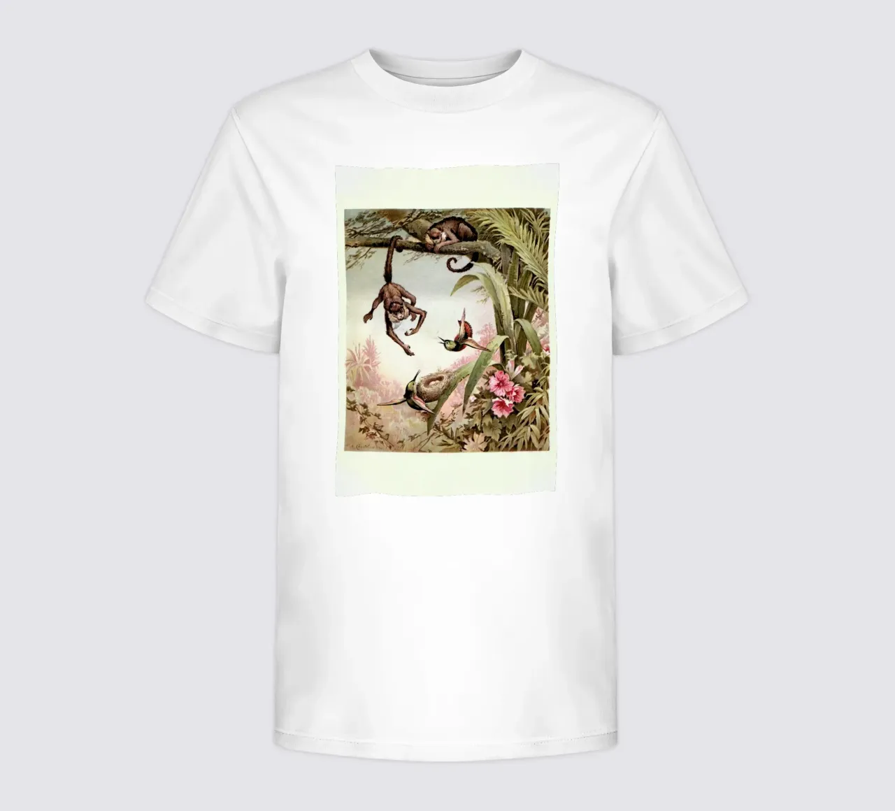 Monkeys kinder t-shirt van Flora & Fauna