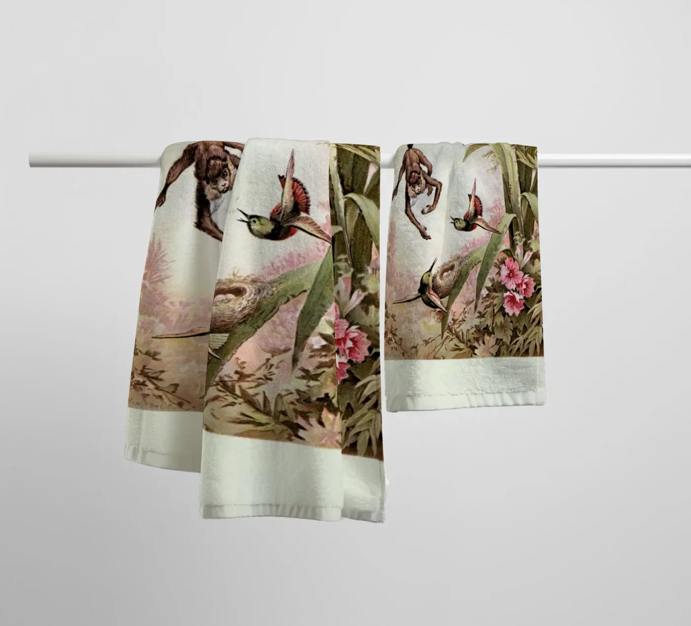 Monkeys badhanddoek van Flora & Fauna