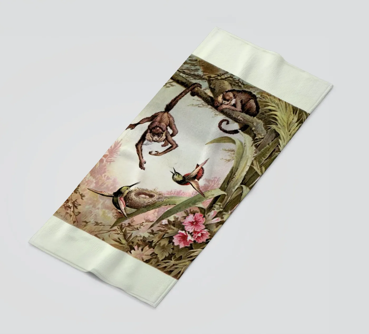 Monkeys strandhanddoek van Flora & Fauna