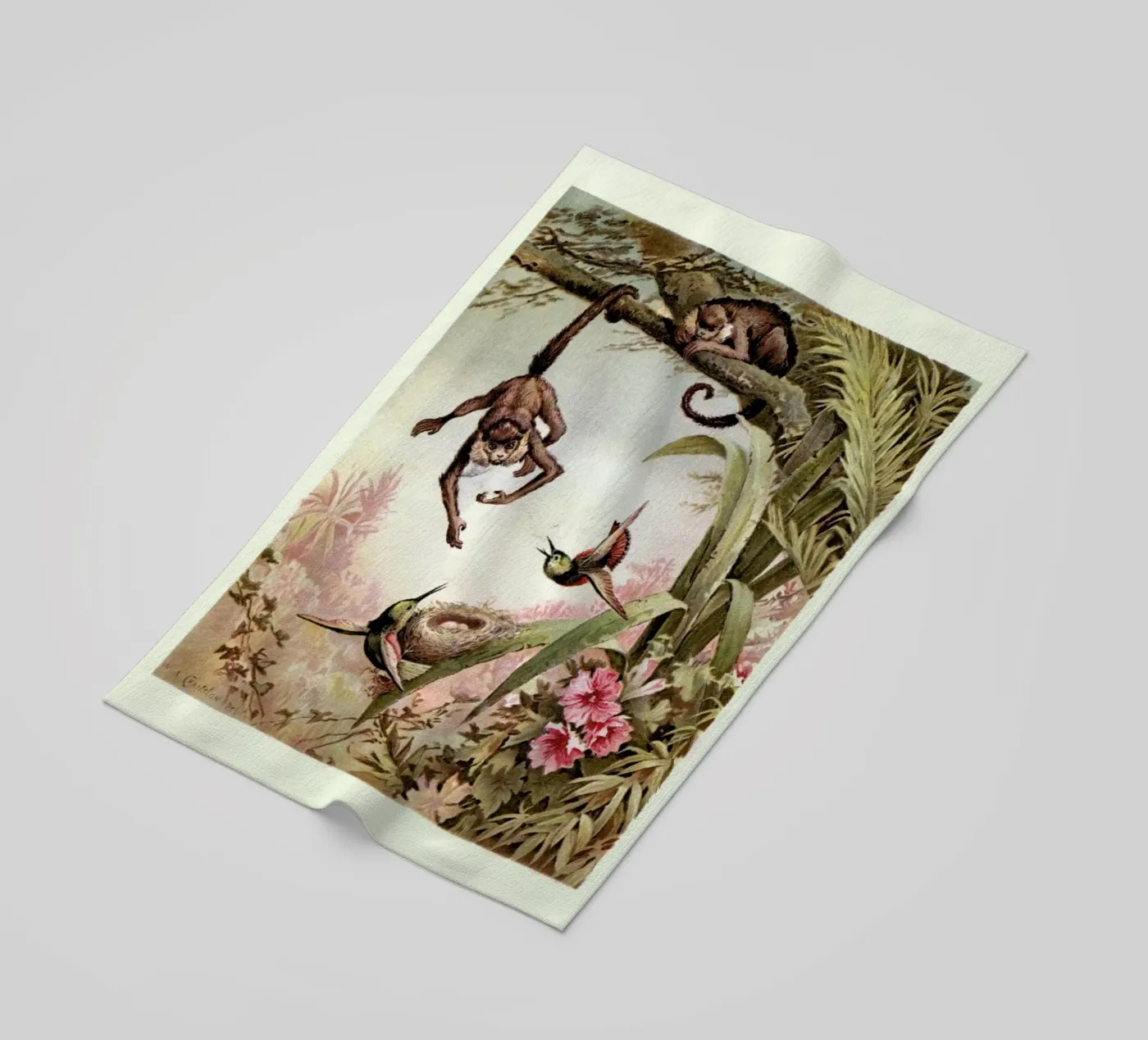 Monkeys strandhanddoek van Flora & Fauna