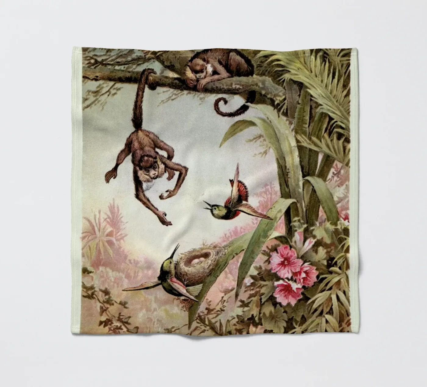 Monkeys Fleecedecke von Flora & Fauna