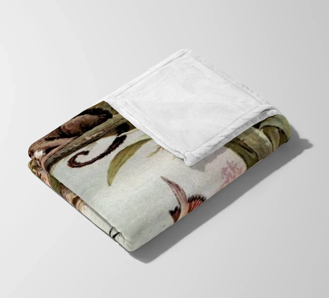 Monkeys fleece blanket by Flora & Fauna
