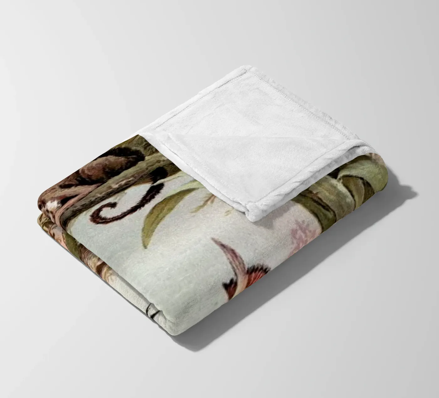 Monkeys fleece blanket by Flora & Fauna