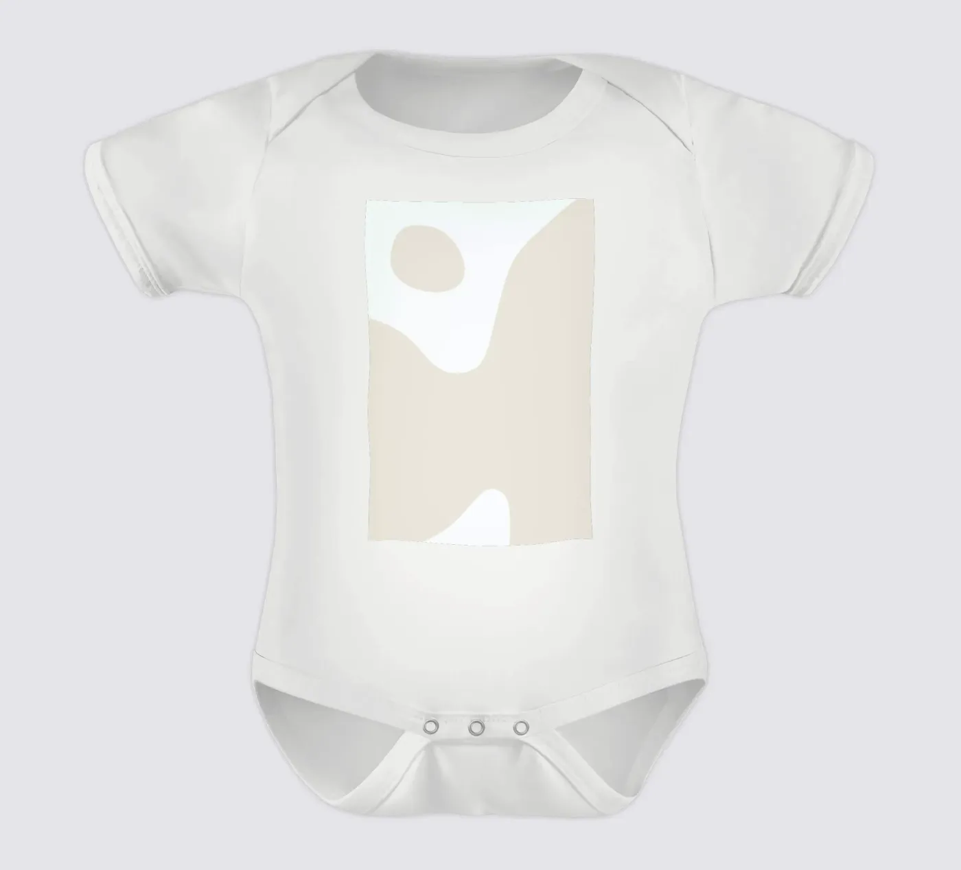 Waves babyrompertje korte mouwen van Graphite