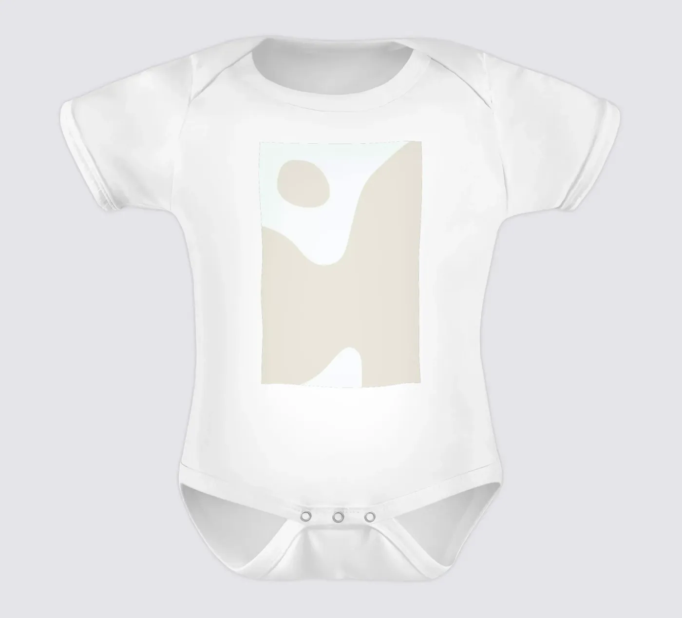 Waves babyrompertje korte mouwen van Graphite