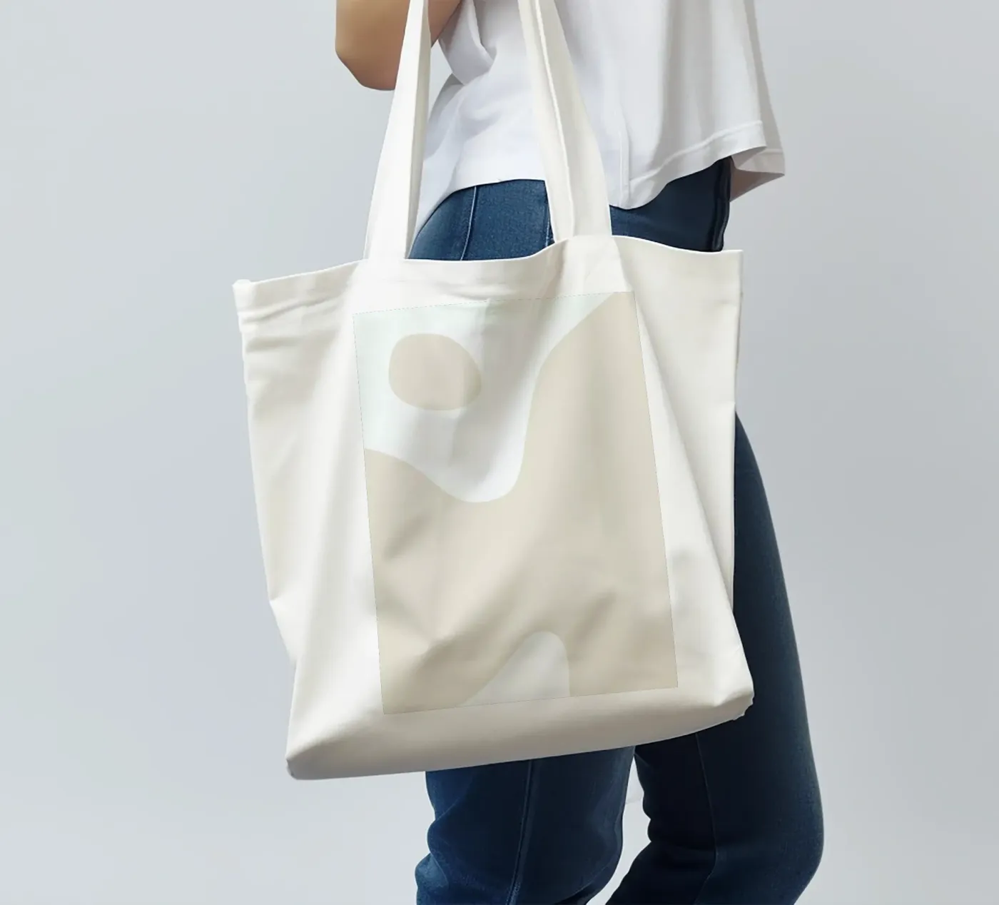 Waves tote bag by Graphite
