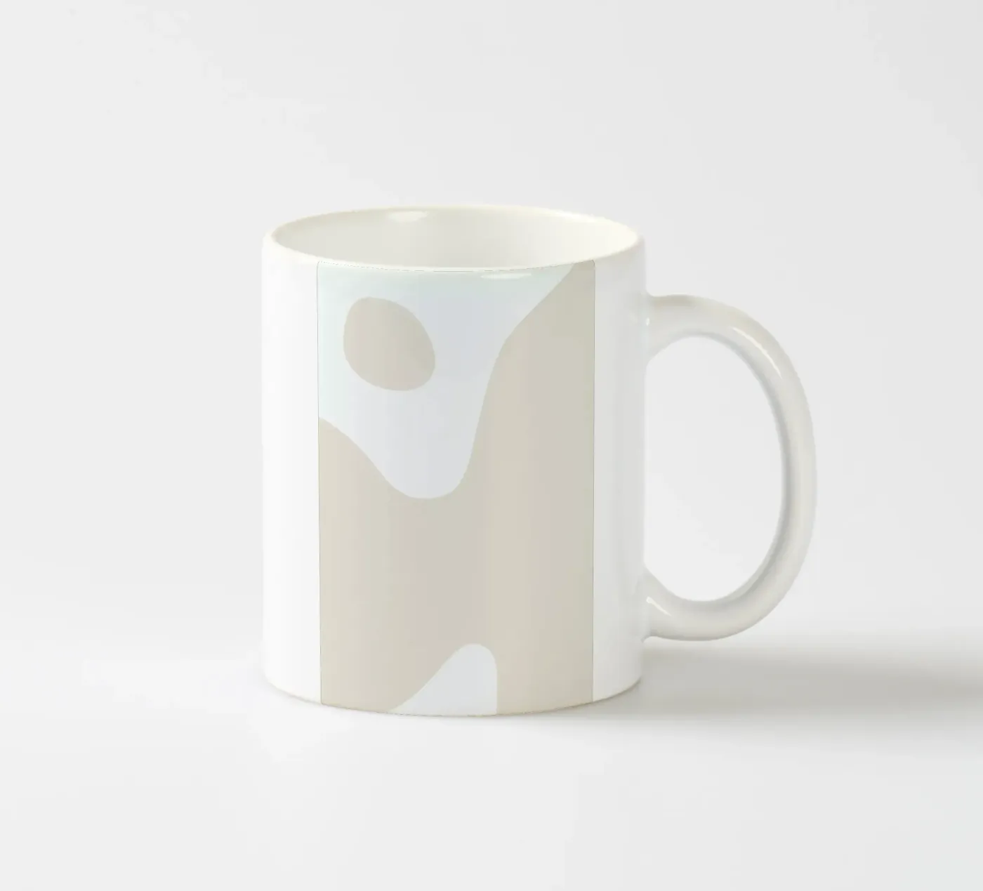 Waves ceramic mug by Graphite