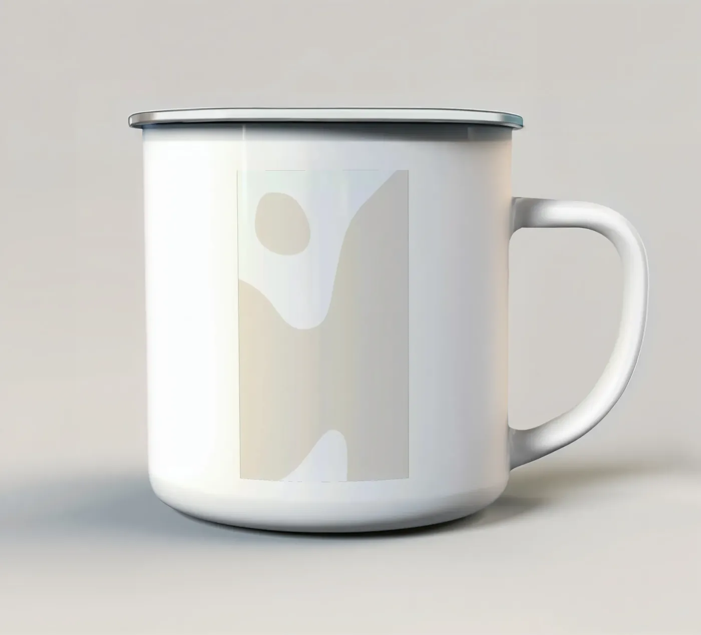 Waves enamel mug by Graphite