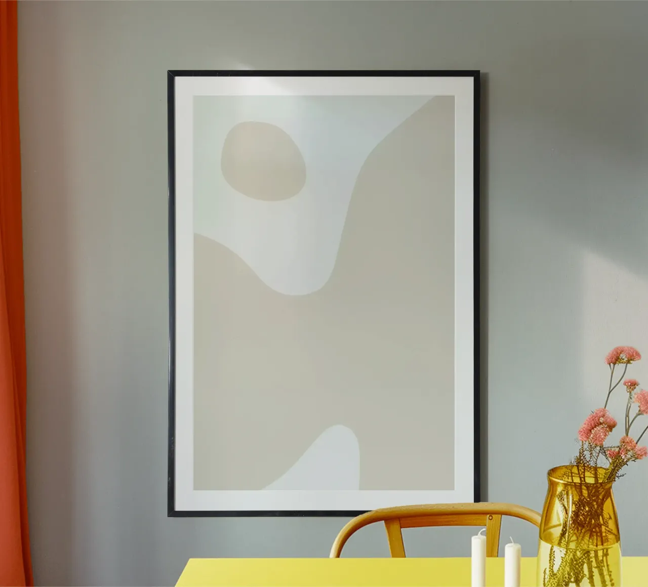 Waves poster van Graphite