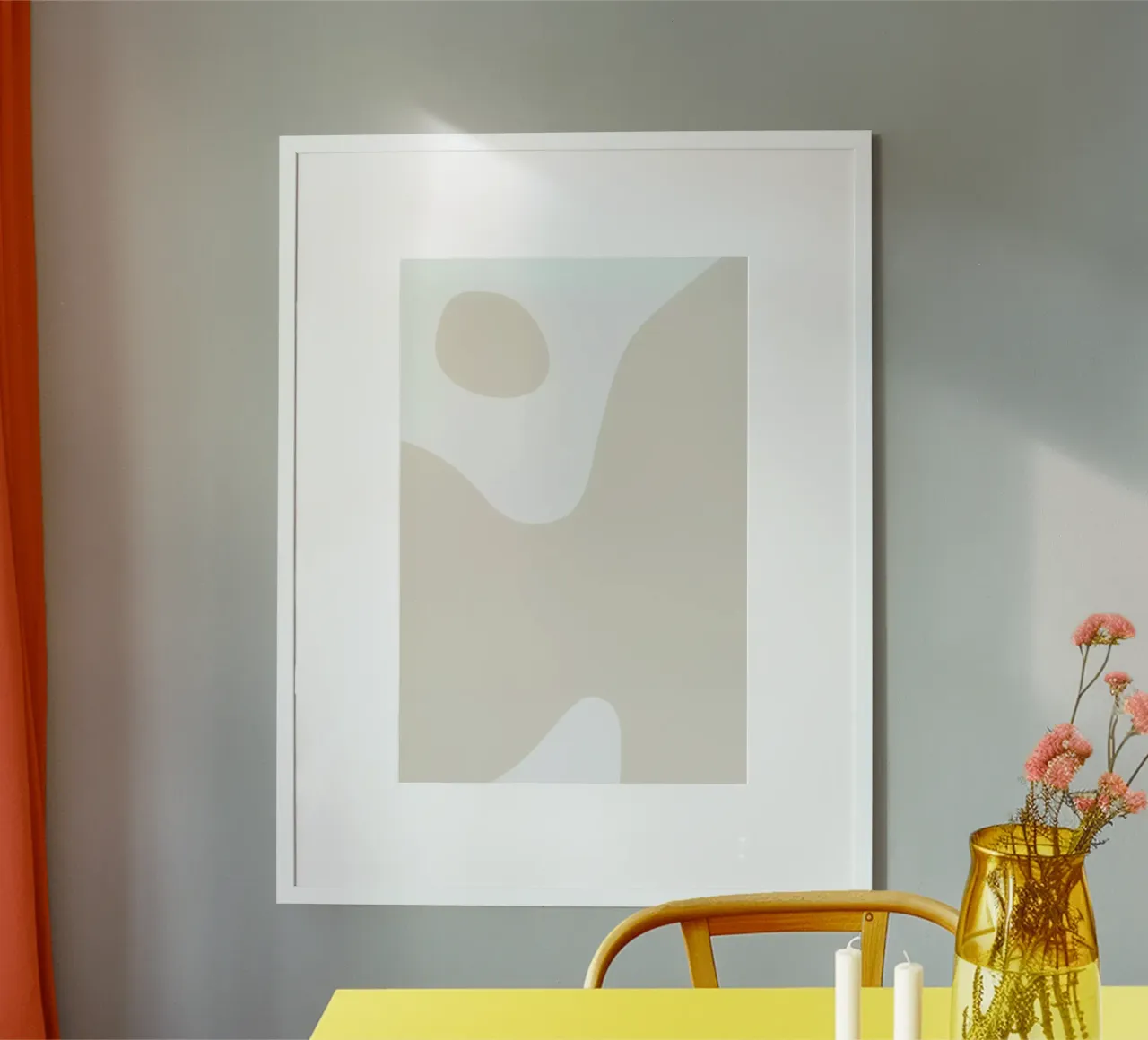 Waves poster van Graphite