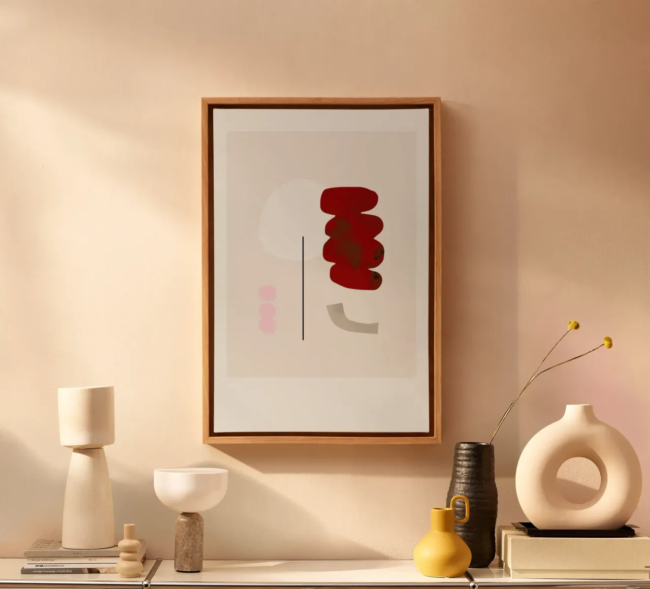 Scandi Style No. 1 Leinwand von typealive
