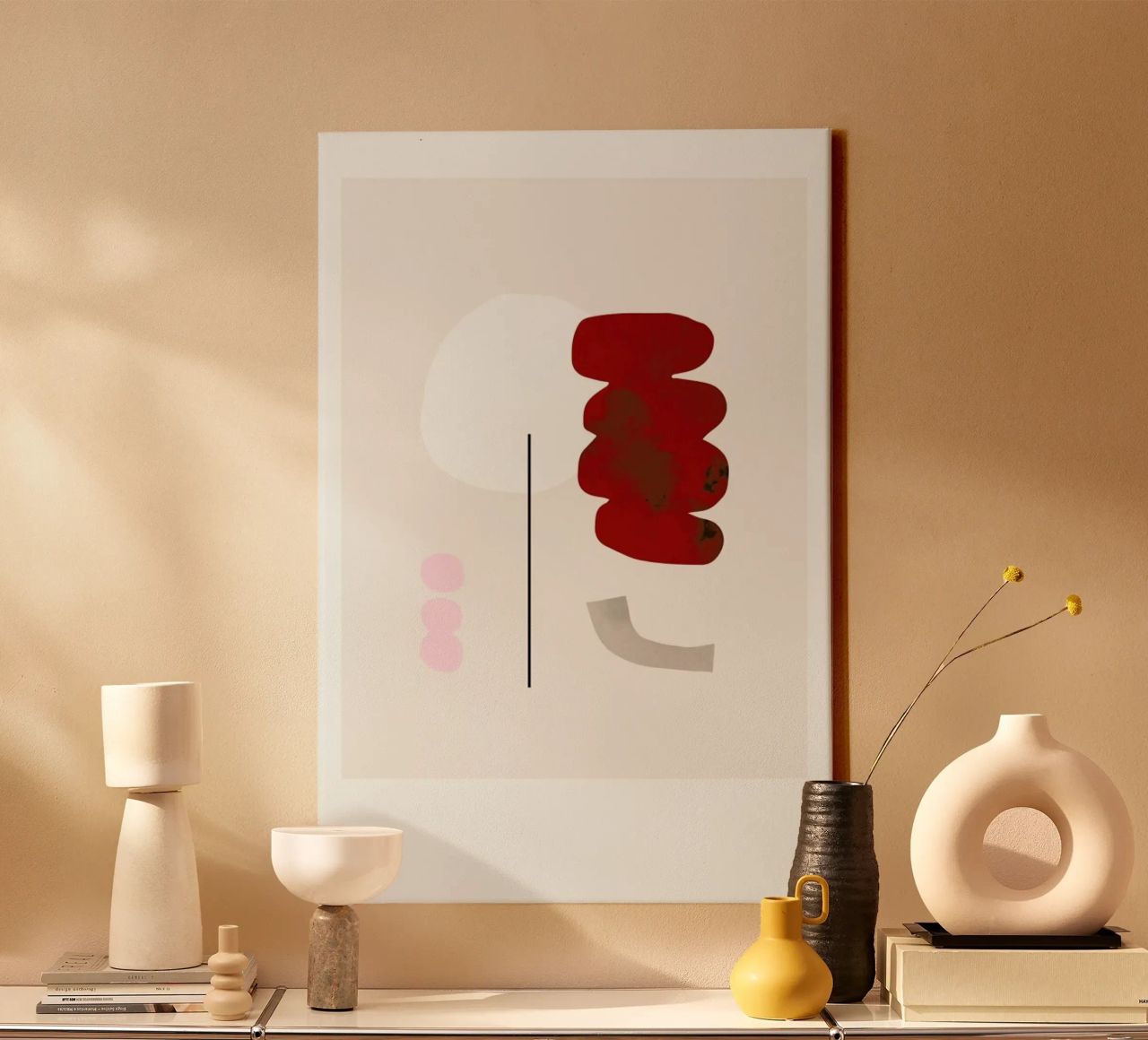 Scandi Style No. 1 canvas by typealive