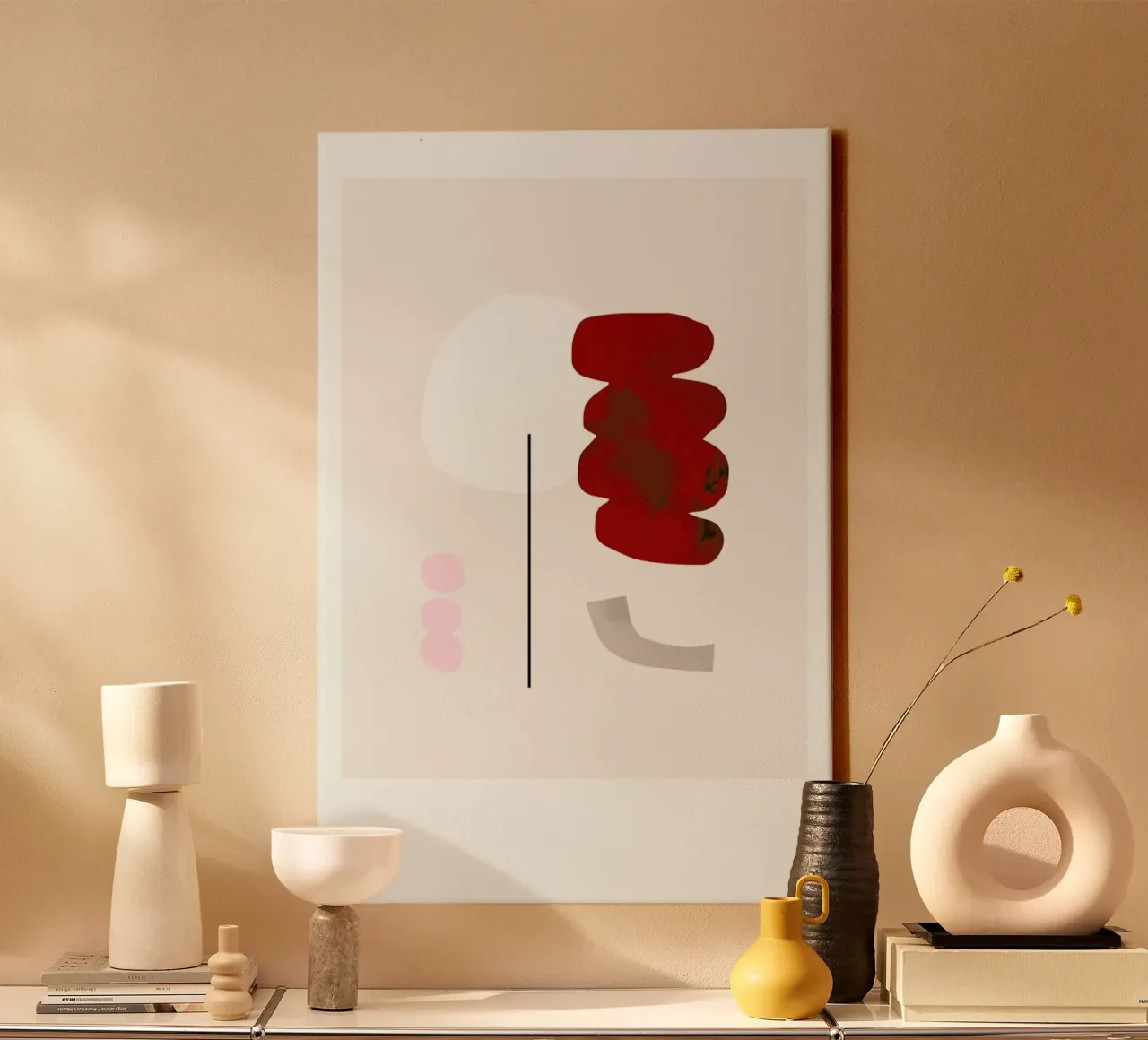 Scandi Style No. 1 Leinwand von typealive