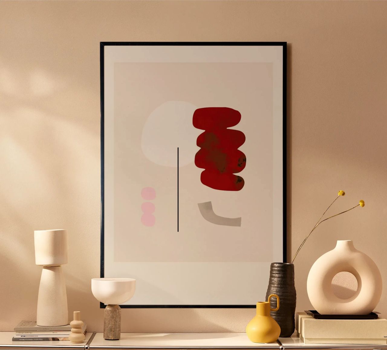 Scandi Style No. 1 Poster von typealive