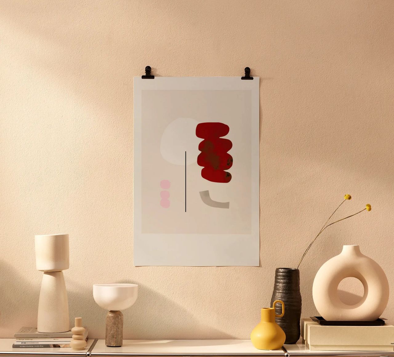 Scandi Style No. 1 Poster von typealive