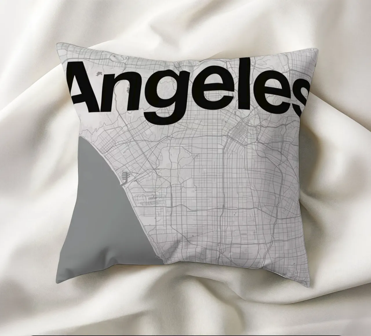 La Minimal Map cuscino da Florent Bodart