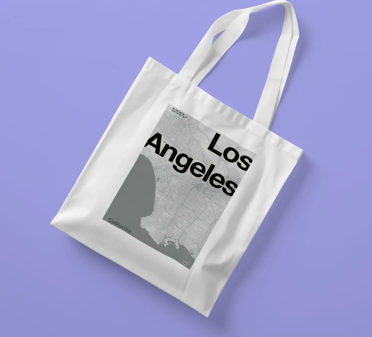 La Minimal Map borsa in juta da Florent Bodart