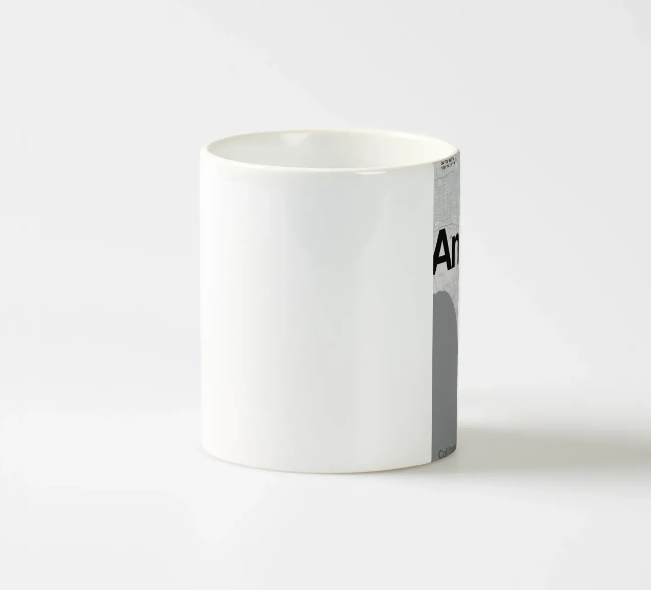 La Minimal Map tazza in ceramica da Florent Bodart