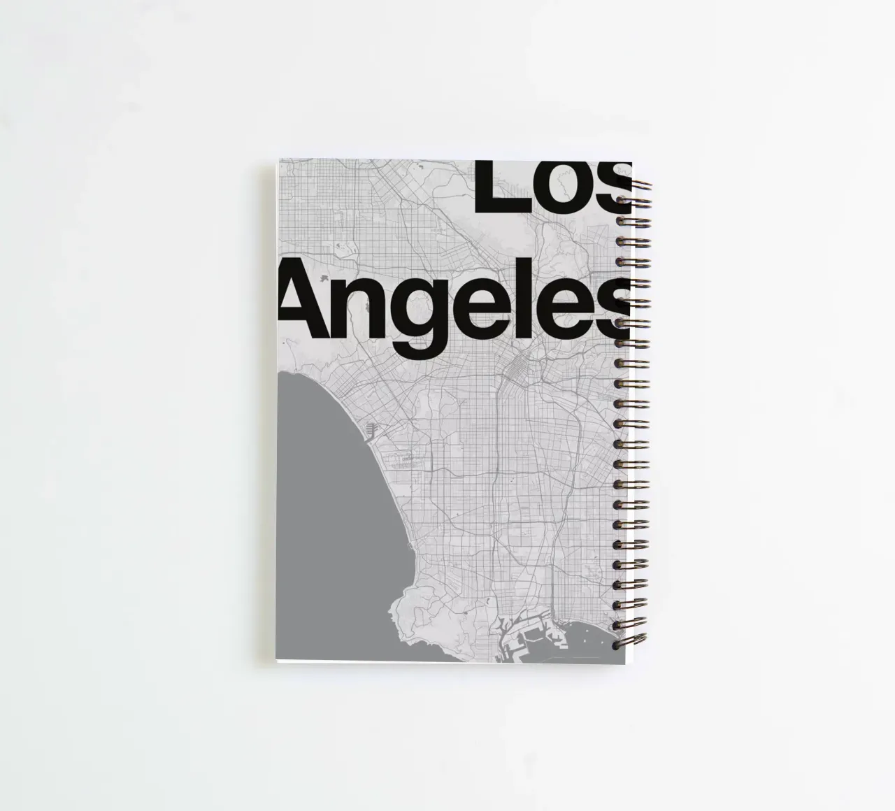 La Minimal Map spiral notebook by Florent Bodart