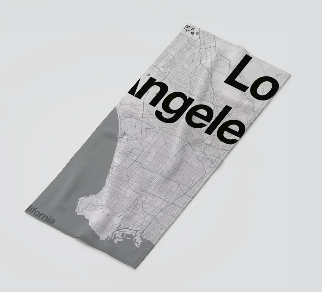 La Minimal Map telo mare da Florent Bodart