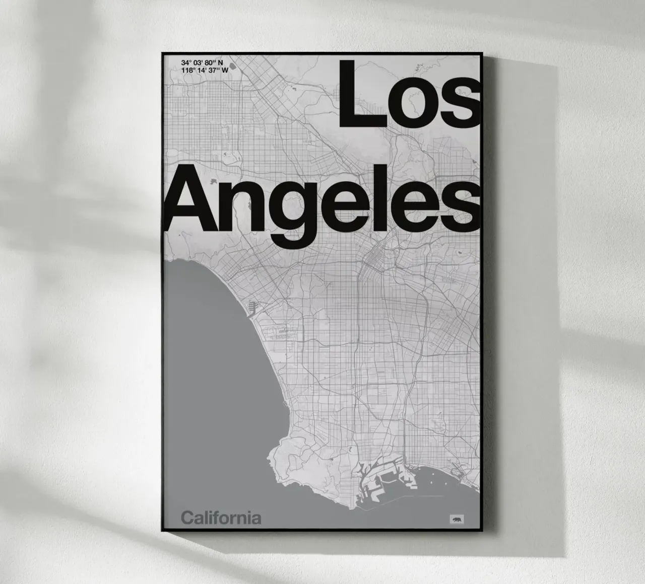 La Minimal Map plexiglass da Florent Bodart