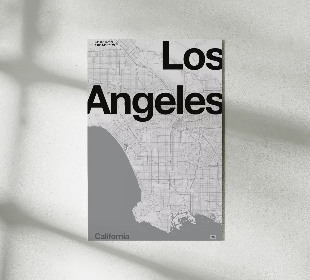 La Minimal Map plexiglass da Florent Bodart