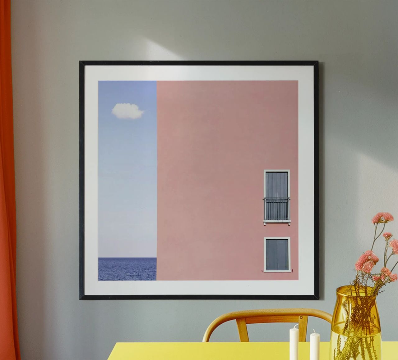 The House, The Cloud, The Sea poster by Rupert Höller