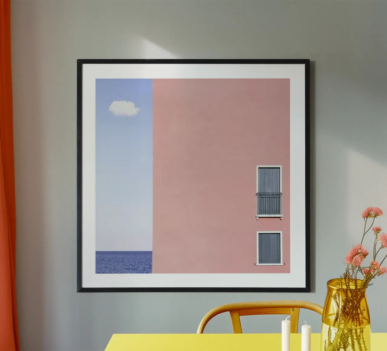 The House, The Cloud, The Sea poster by Rupert Höller
