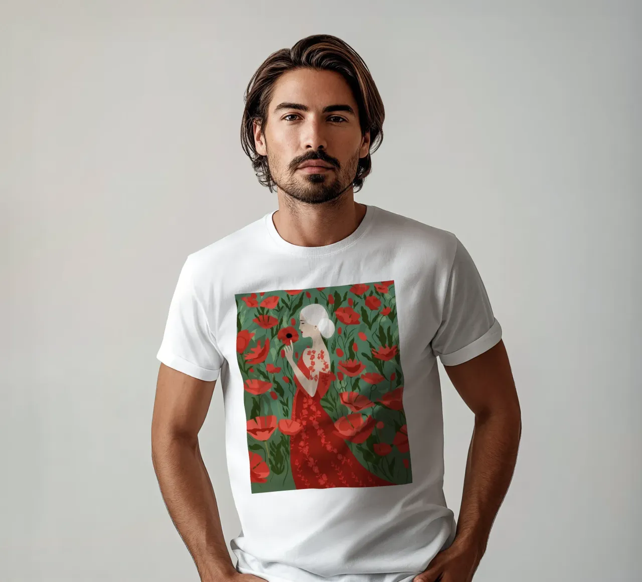 Incantevole eleganza floreale t-shirt da Veiled Canvas