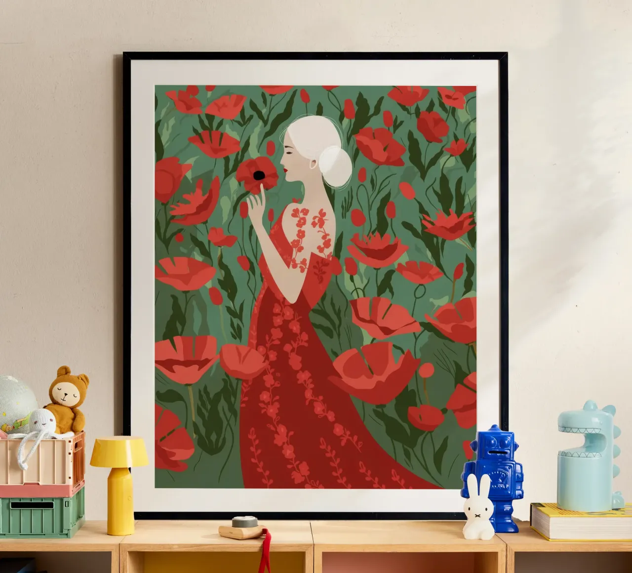 Incantevole eleganza floreale carta hahnemühle da Veiled Canvas
