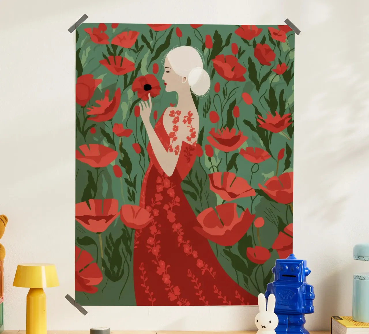 Incantevole eleganza floreale carta hahnemühle da Veiled Canvas