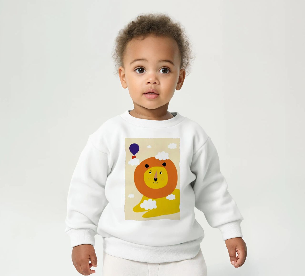 Head in the Clouds sudadera de bebé de Little Flourishes