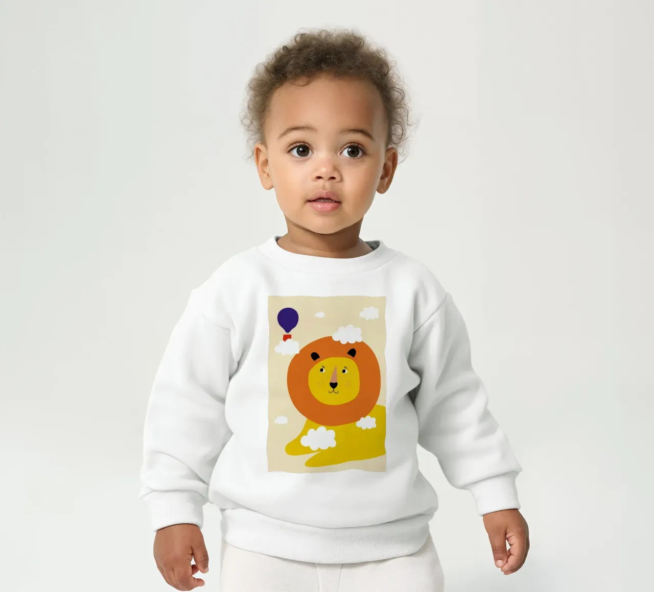 Head in the Clouds baby sweatshirt by Little Flourishes
