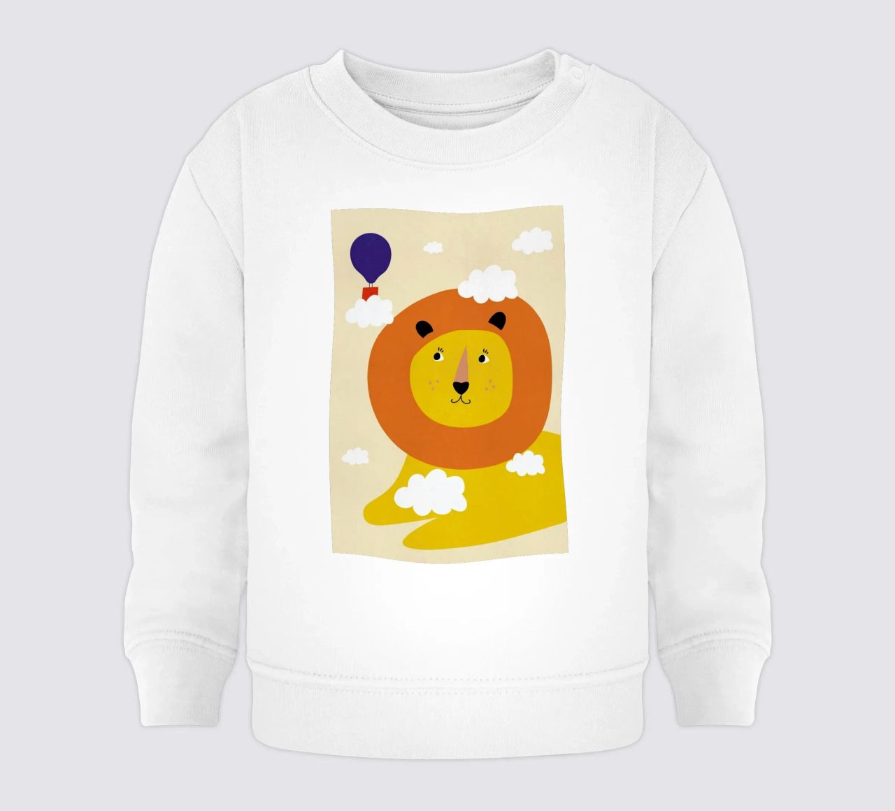 Head in the Clouds sudadera de bebé de Little Flourishes