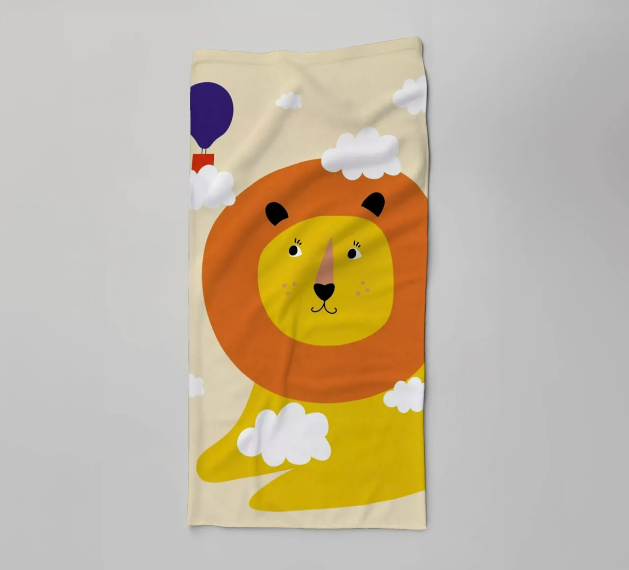 Head in the Clouds asciugamano da bagno da Little Flourishes