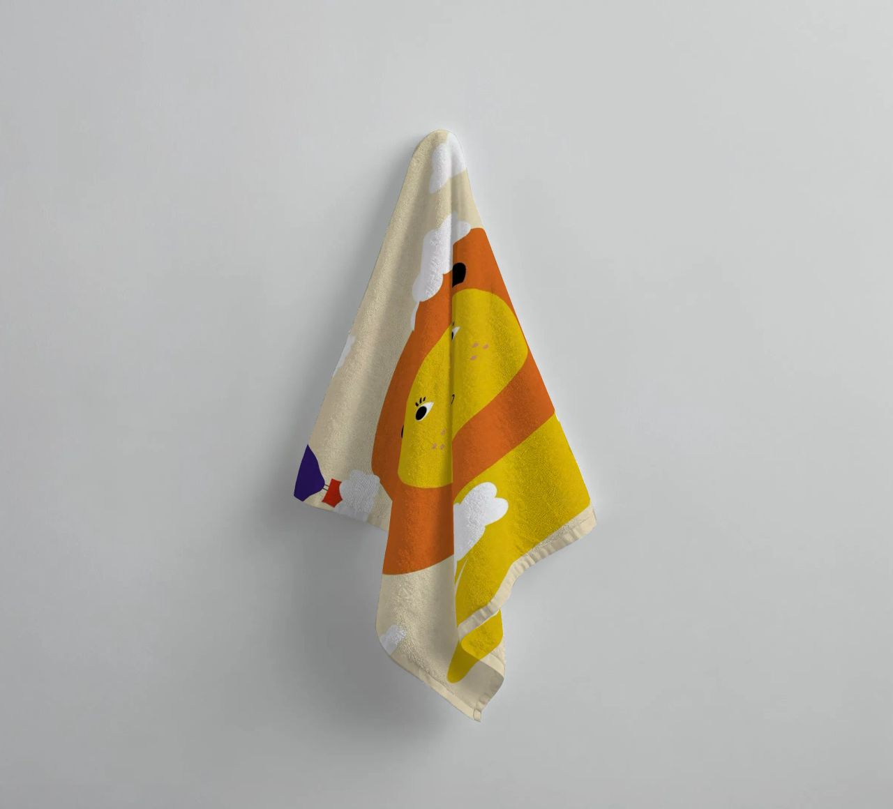 Head in the Clouds towel by Little Flourishes
