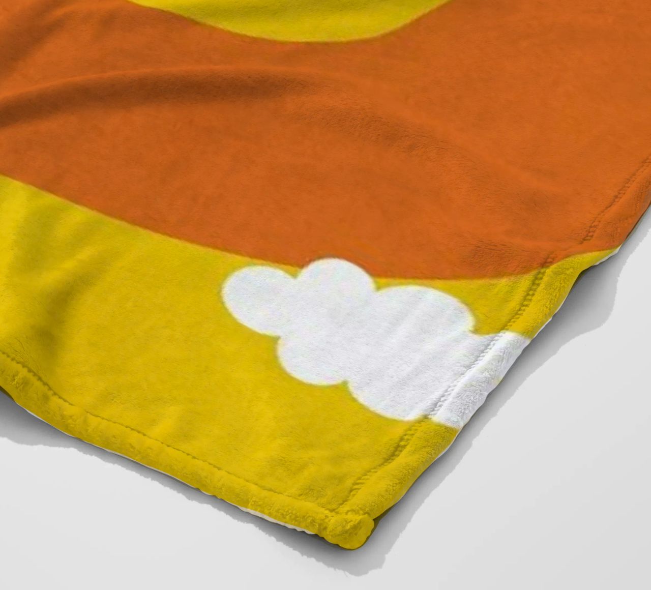 Head in the Clouds fleece blanket by Little Flourishes