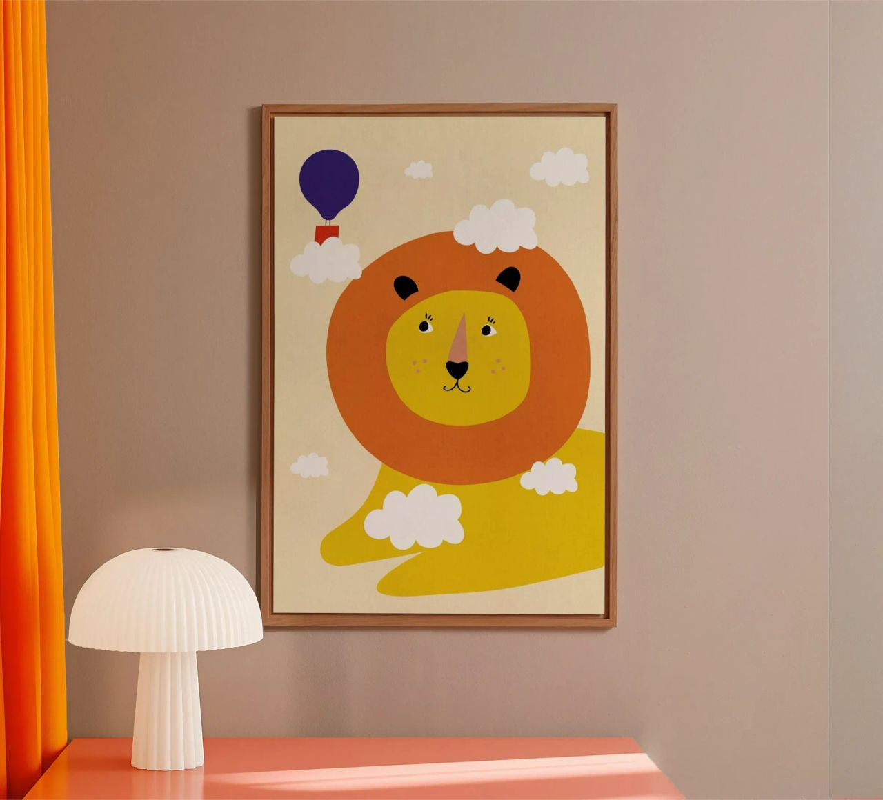 Head in the Clouds alluminio dibond da Little Flourishes