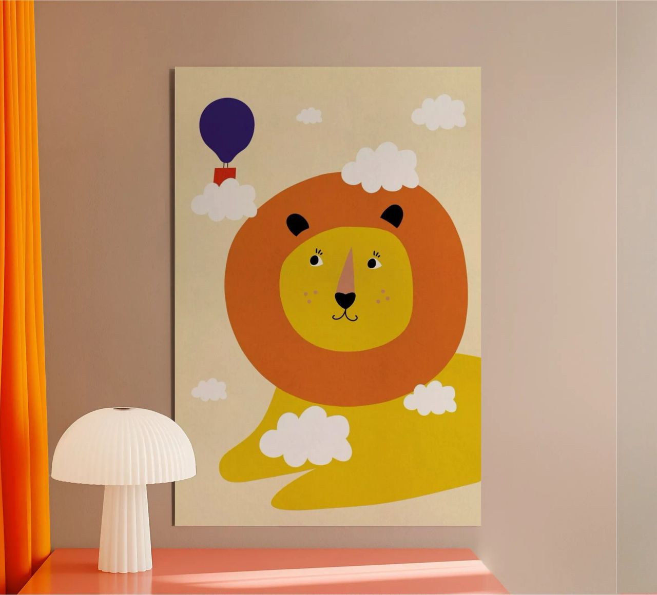 Head in the Clouds alluminio dibond da Little Flourishes