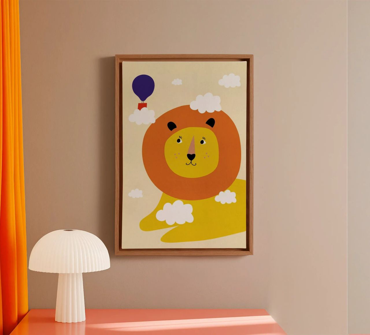 Head in the Clouds canvas by Little Flourishes