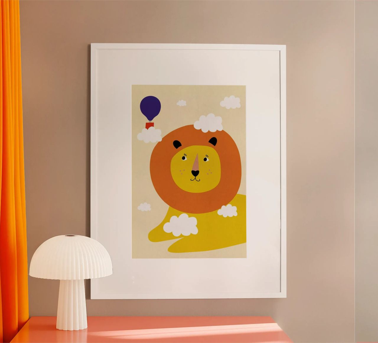 Head in the Clouds poster by Little Flourishes