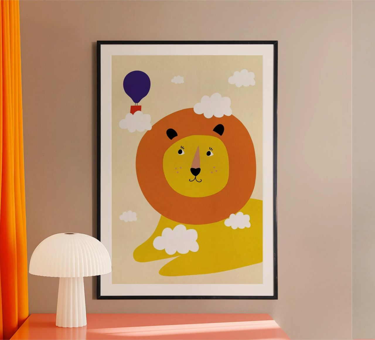 Head in the Clouds poster by Little Flourishes