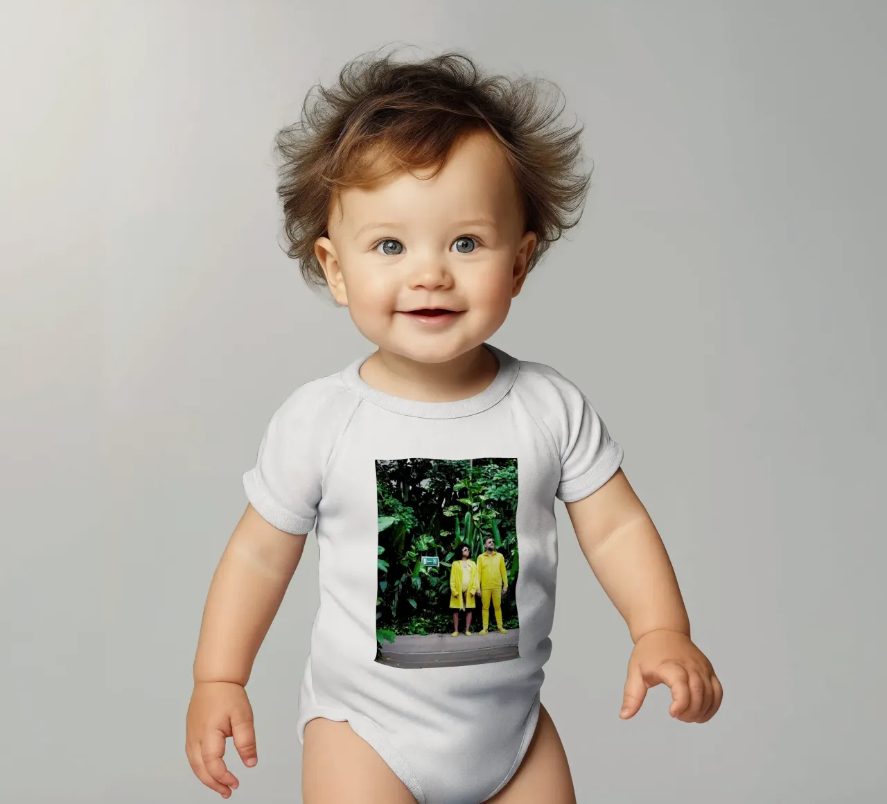 Exit short-sleeve baby romper by I Love Travel GmbH
