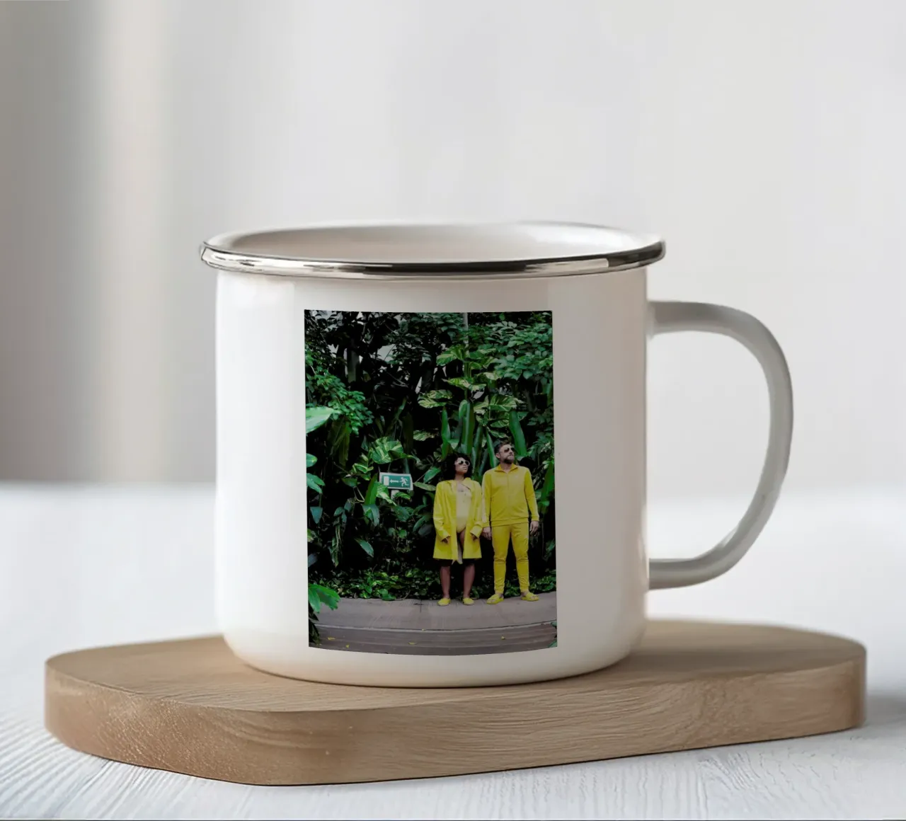 Exit mug en émail de I Love Travel GmbH