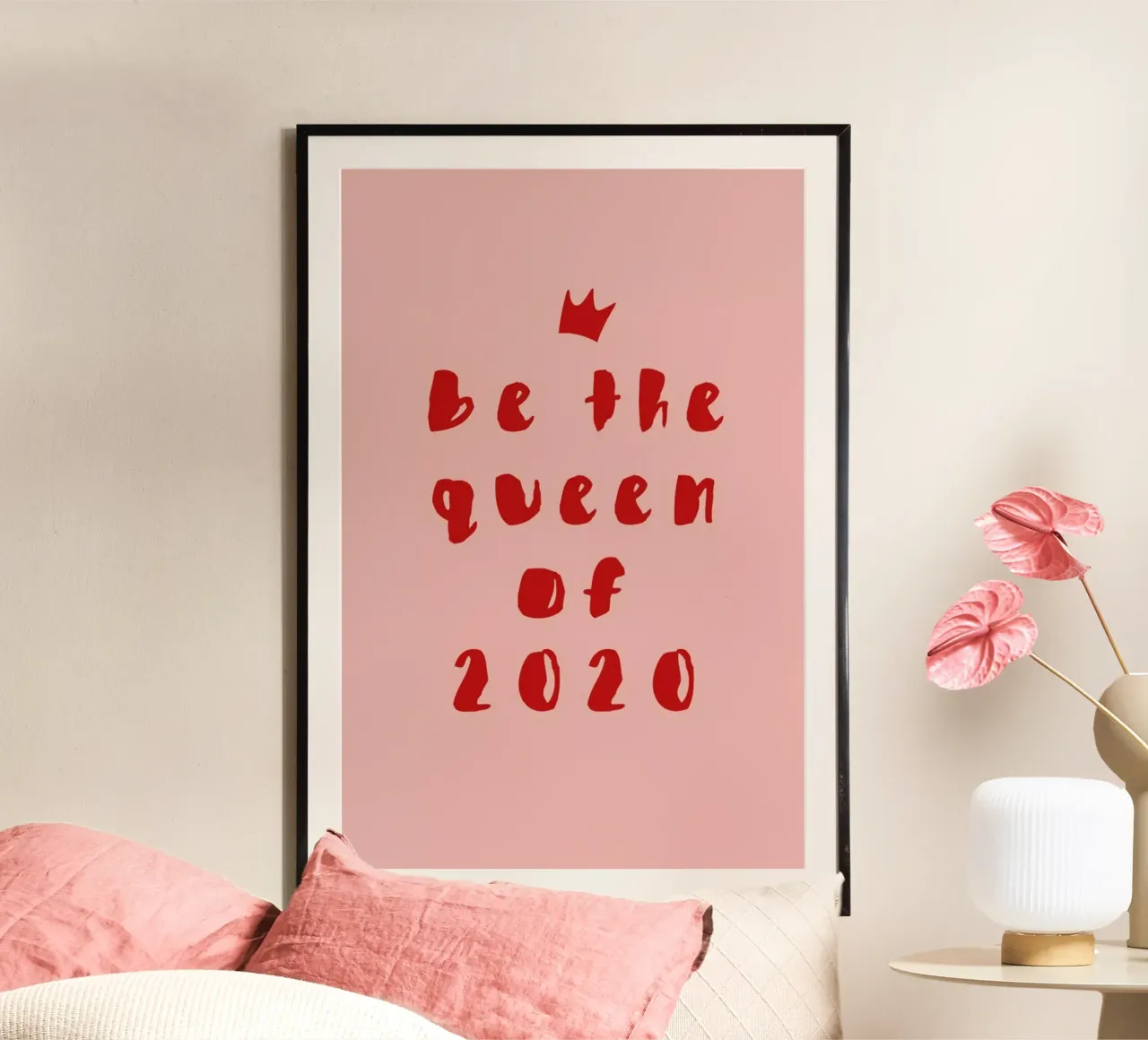 Queen of 2020 poster by daylight design studio