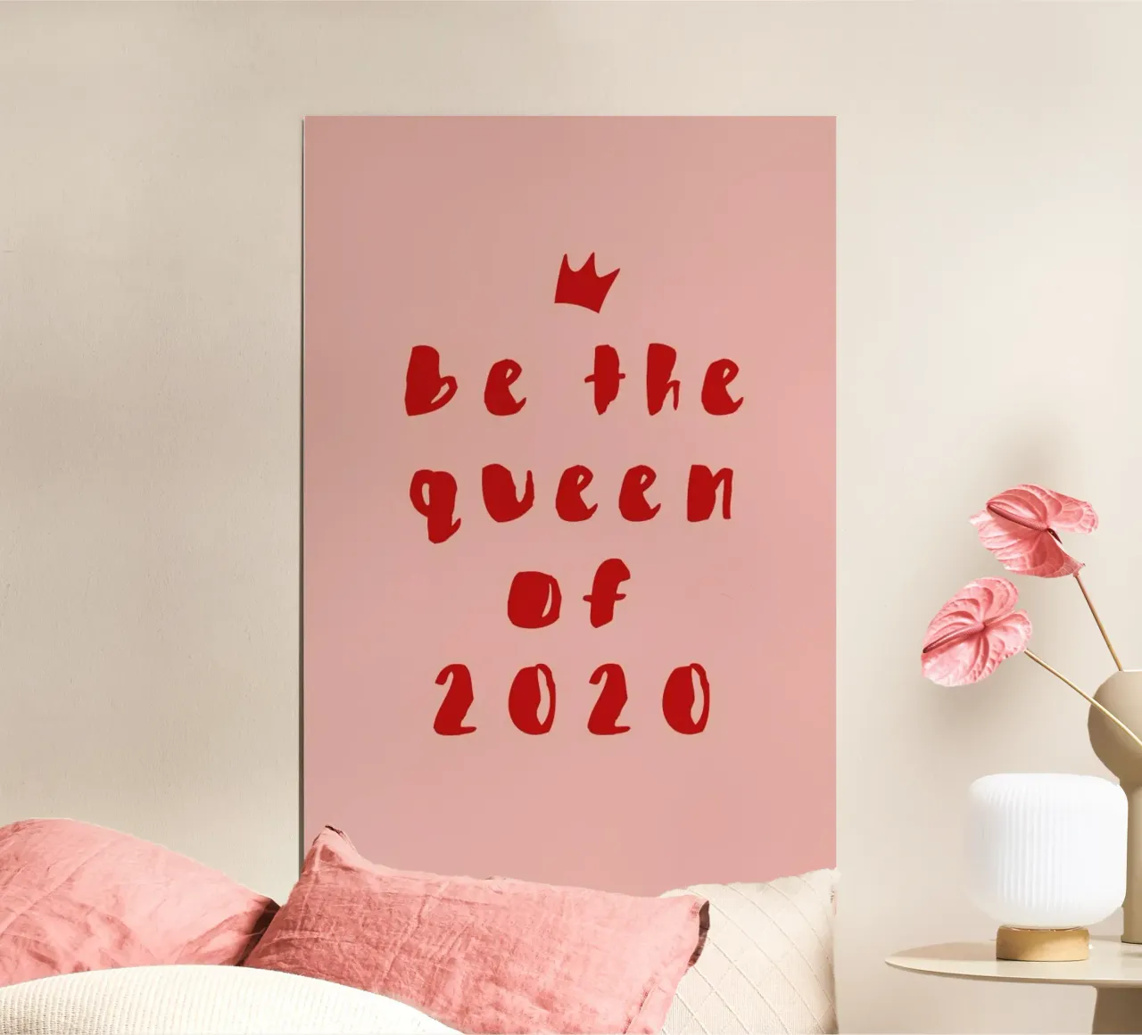 Queen of 2020 poster by daylight design studio