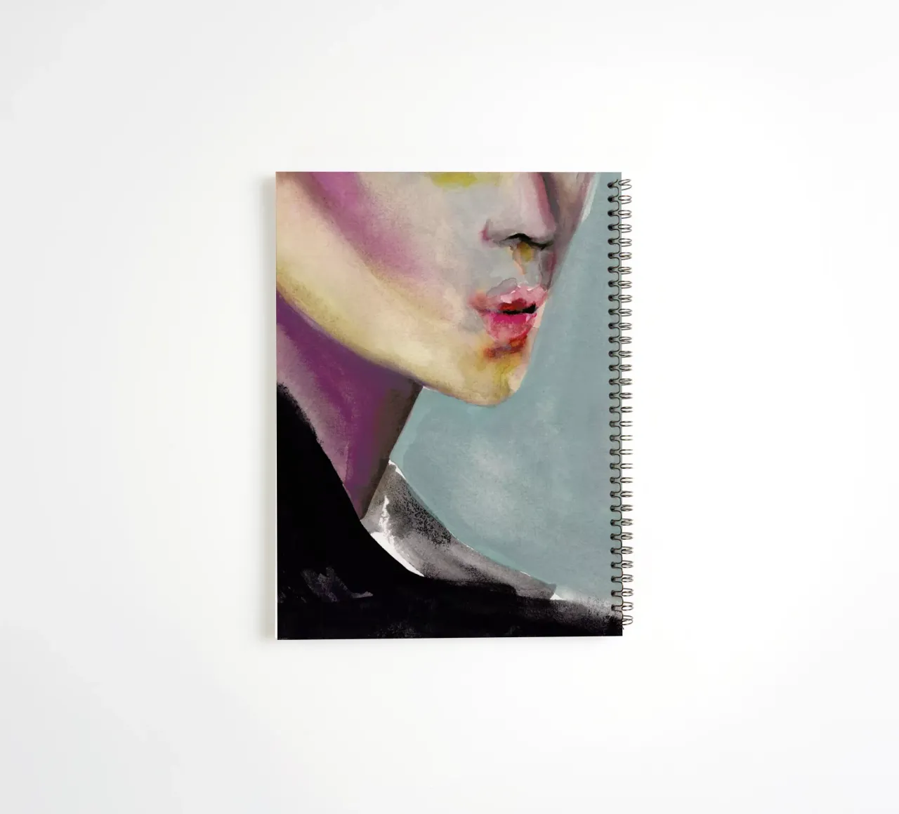 A Happy Contained in Today spiral notebook by Victoria Verbaan