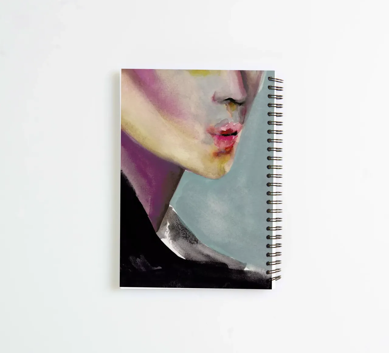 A Happy Contained in Today spiral notebook by Victoria Verbaan