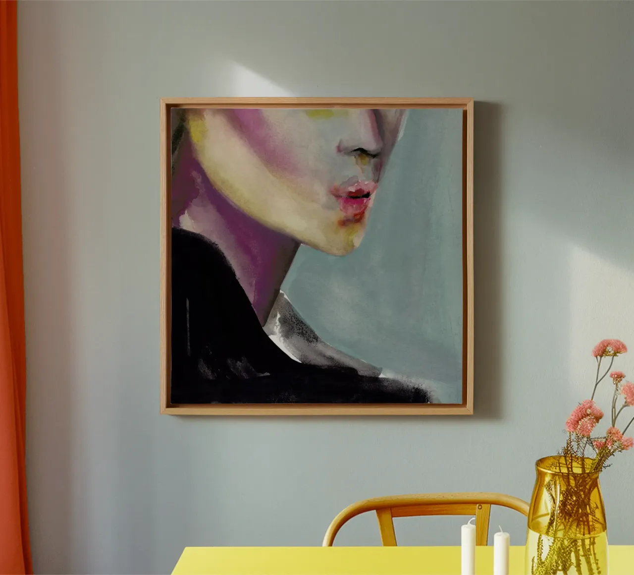 A Happy Contained in Today tela da Victoria Verbaan