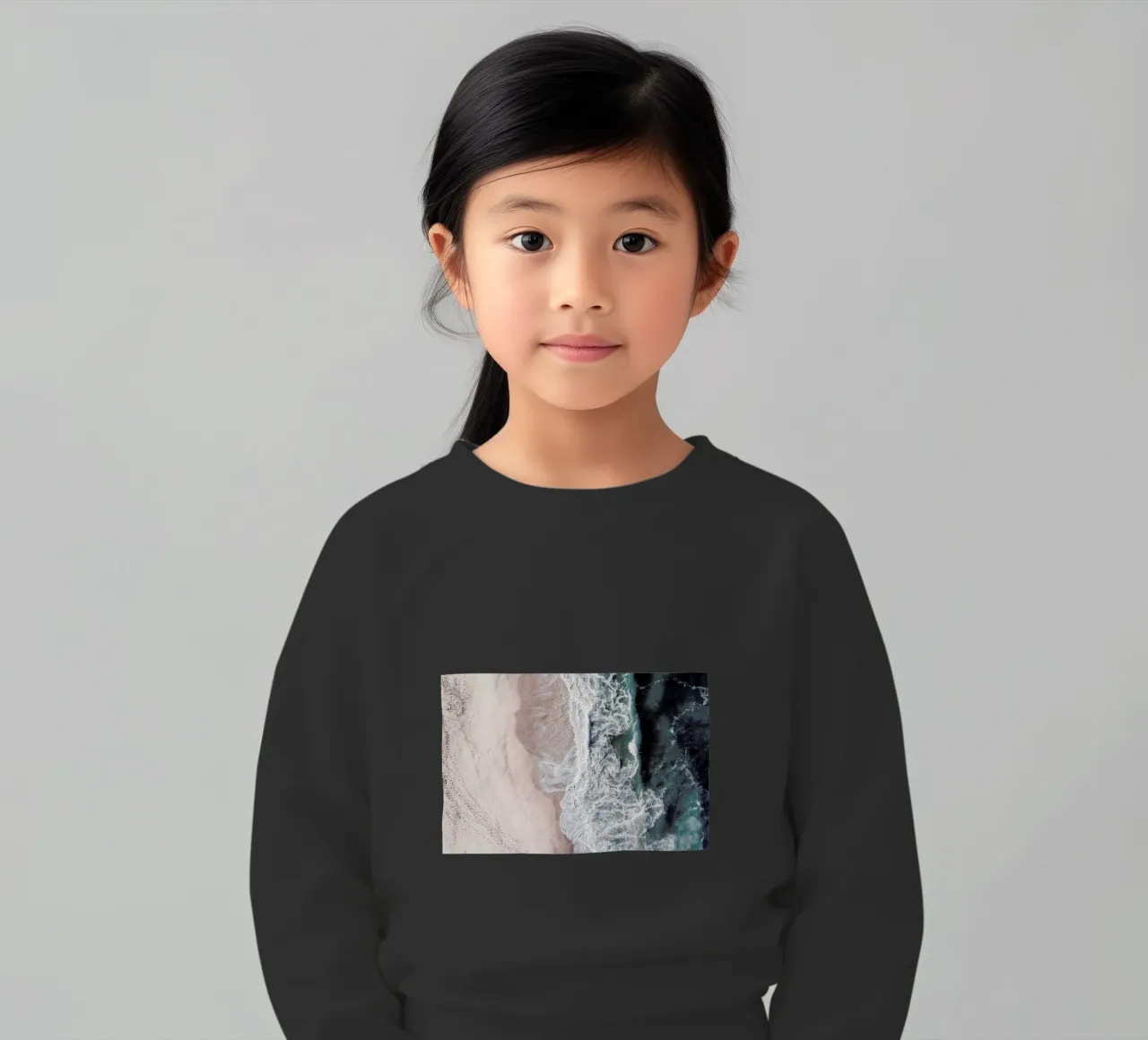 Crashing Waves felpa bambino da Ingrid Beddoes